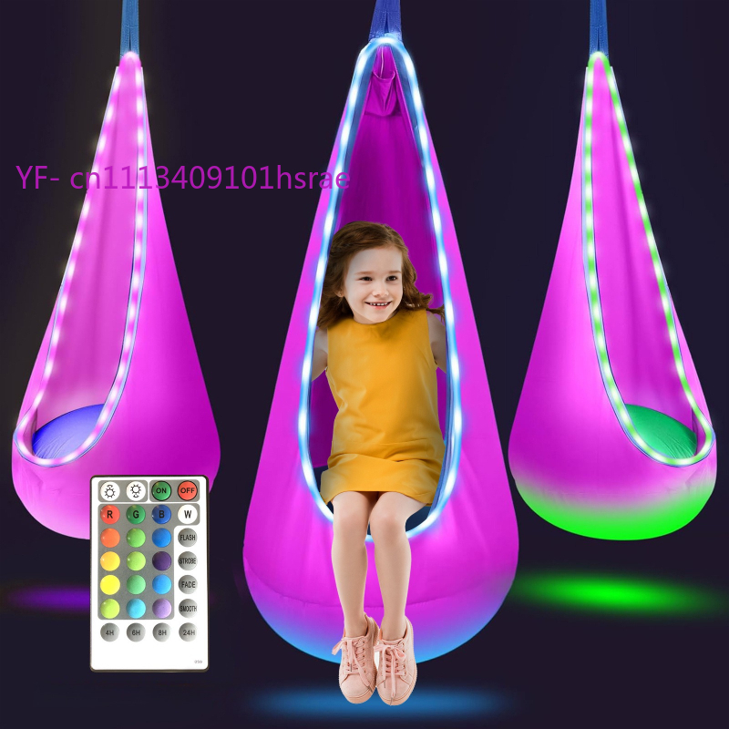Parlayan LED'li Şişme Hamak Ta - Kids Outdoor Hammock Swing incelemesi ve fiyatı