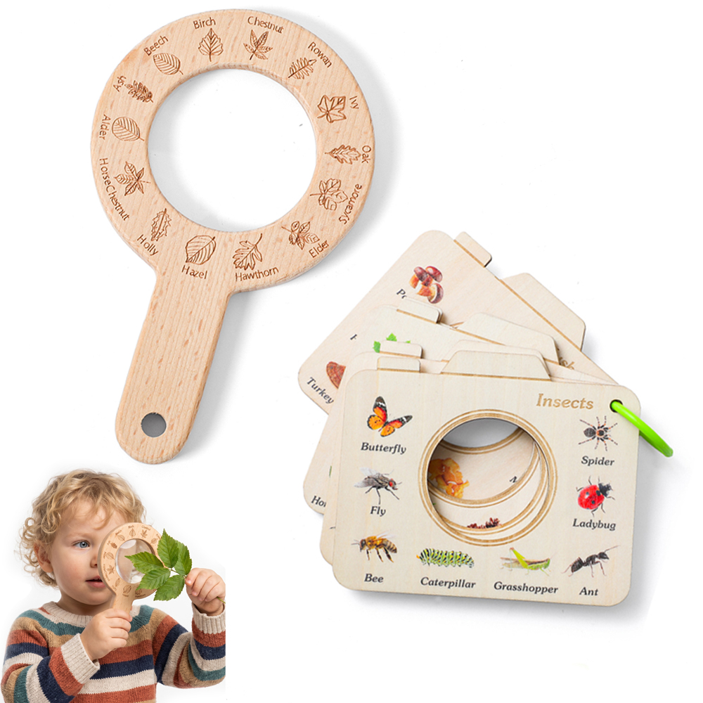 Ahşap Büyüteç ve Kamera Şeklin - Kids Outdoor Explorer Set incelemesi ve fiyatı