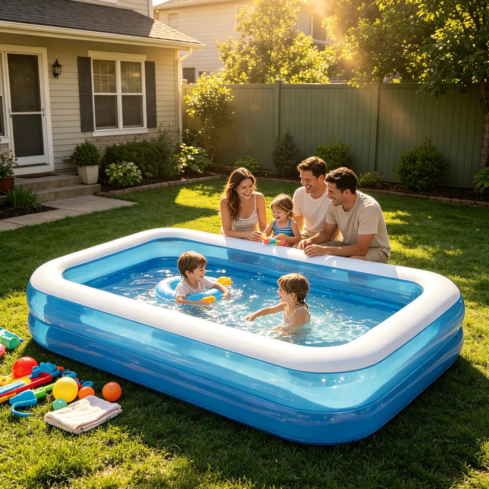 Şişme Yüzme Havuzu Bebek Yüzme - Kids Outdoor Pool incelemesi ve fiyatı