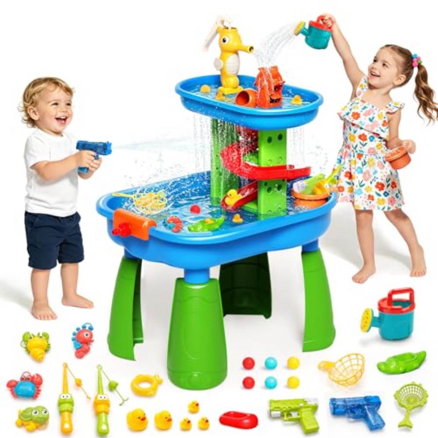 3-8 yaş arası çocuklar için aç - Kids Outdoor Sensory Table incelemesi ve fiyatı