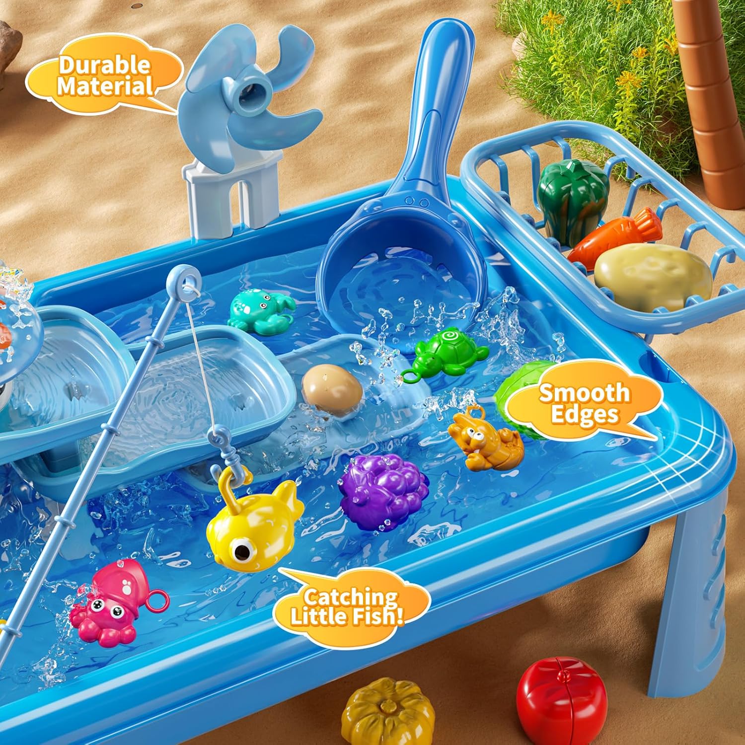 Çocuklar için Su Masası Oyun L - Kids Outdoor Water Play Table incelemesi ve fiyatı