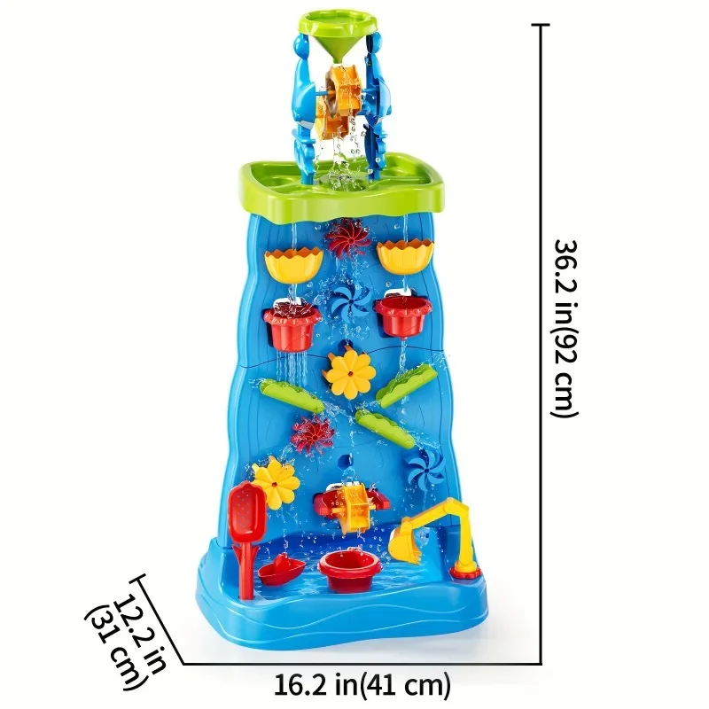 Şelale Keşif Duvar Çocuklar Çi - Kids Outdoor Sensory Table incelemesi ve fiyatı