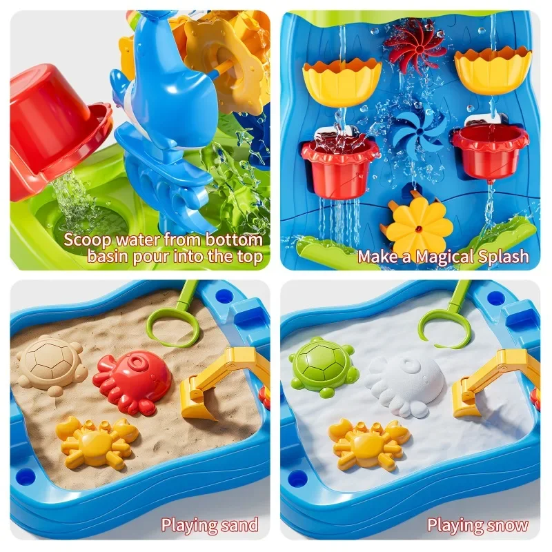 Şelale Keşif Duvar Çocuklar Çi - Kids Outdoor Sensory Table incelemesi ve fiyatı