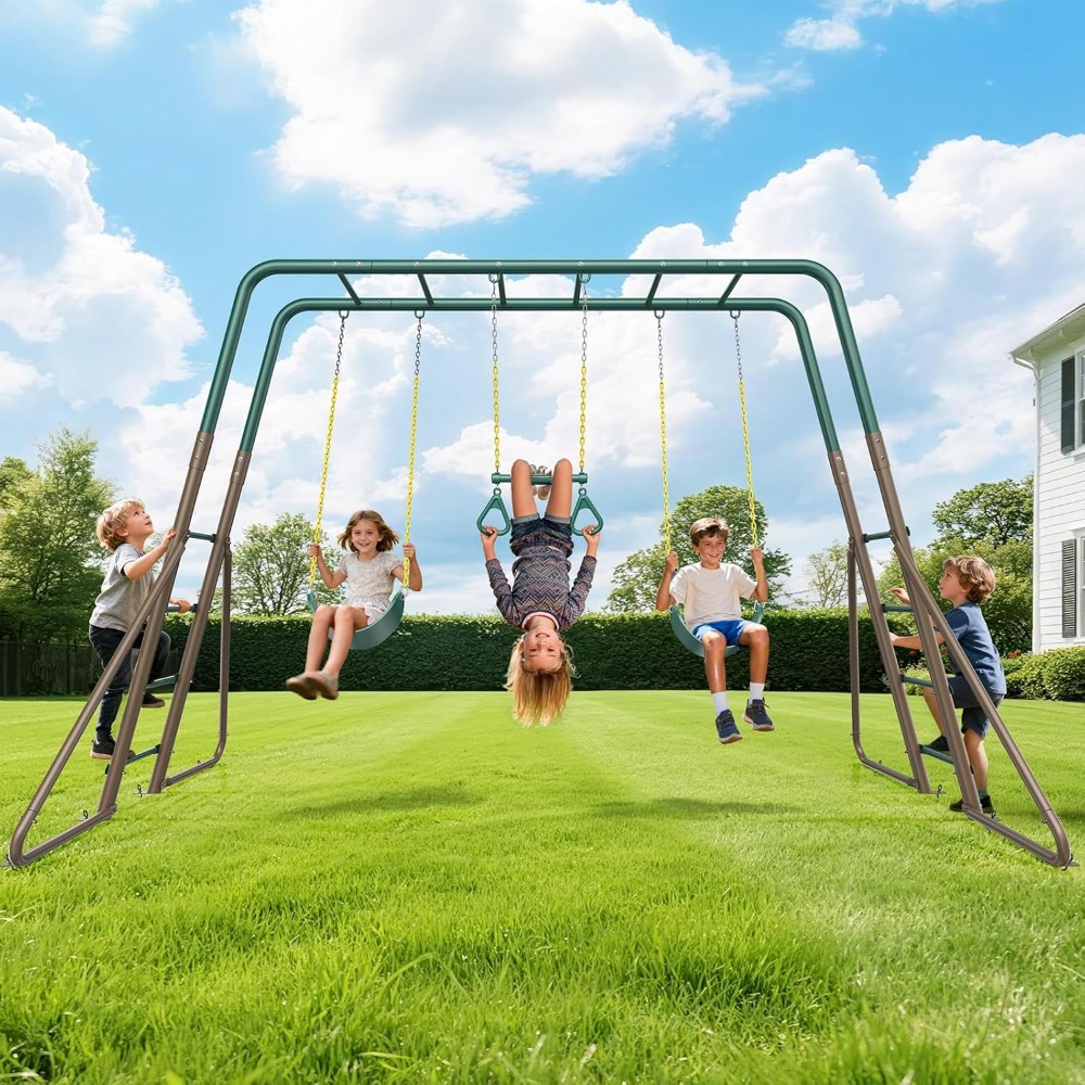 Ağır Hizmet Tipi Metal Dış Mek - Kids Outdoor Monkey Bar Set incelemesi ve fiyatı