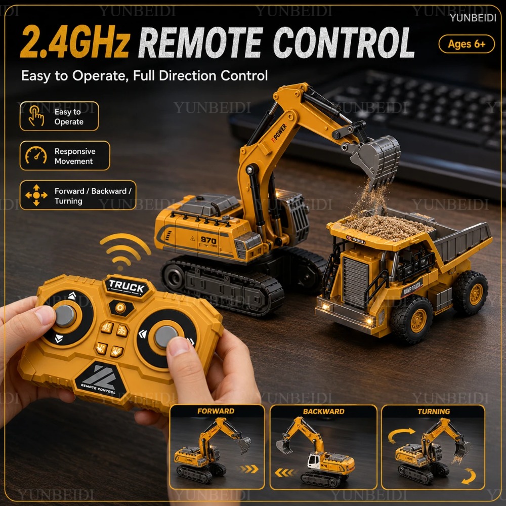 Uzaktan Kumandalı Mini Alaşım  - Kids Outdoor Excavator incelemesi ve fiyatı
