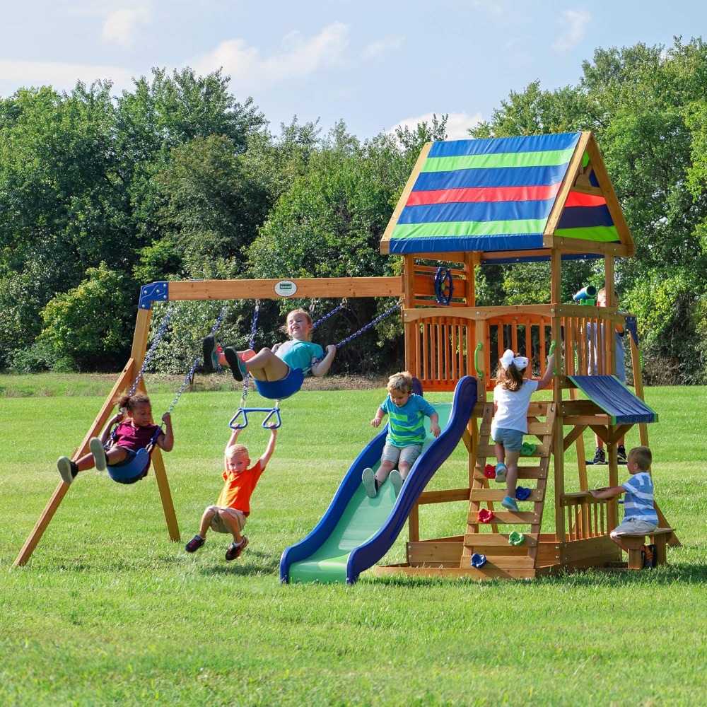 ABD'den Gönderilen Sedir Ağacı - Kids Outdoor Monkey Bar Set incelemesi ve fiyatı